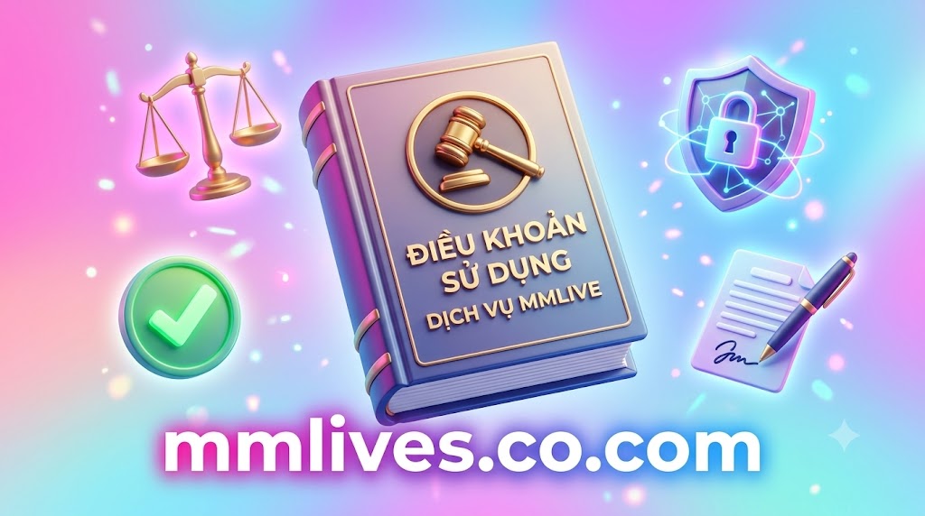 Quy định và điều khoản sử dụng dịch vụ chính thức của nền tảng mạng xã hội livestream MMLive.